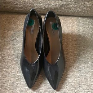 Black Patent Tahari Pumps
